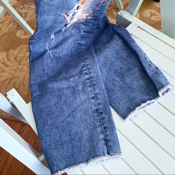 HALLHUBER stylish Asian embroidery jeans 31” waist - Picture 9 of 12